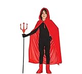 CAPA ROJA TERCIPELO CON CAPUCHA INFANTIL 100 CMS