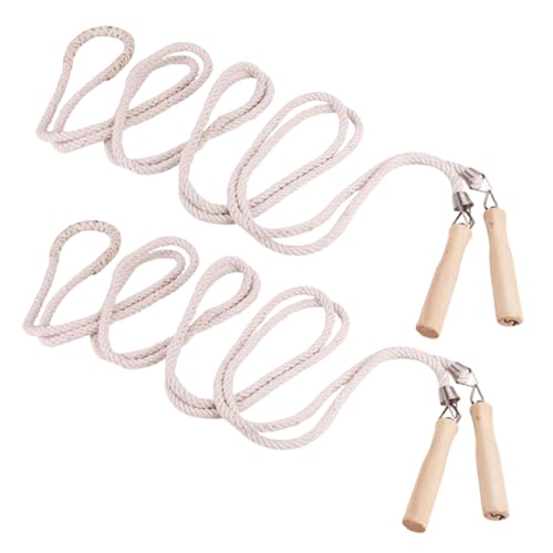 Corde à sauter extra longue de 2 pièces Toyvian pour fitness et groupe