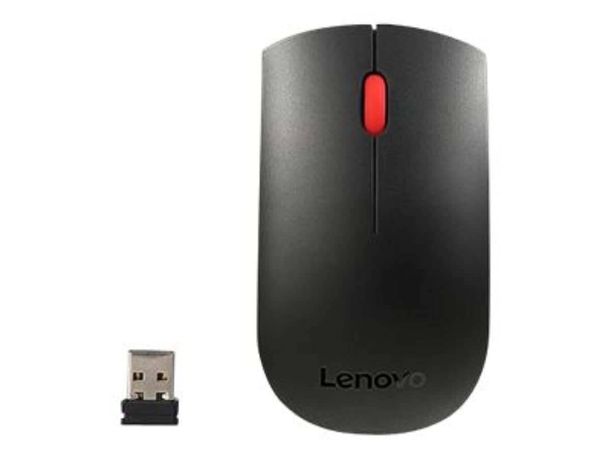 Lenovo Essential Wireless Keyboard and Mouse Combo - Teclado y ratón (alemán), Color Negro