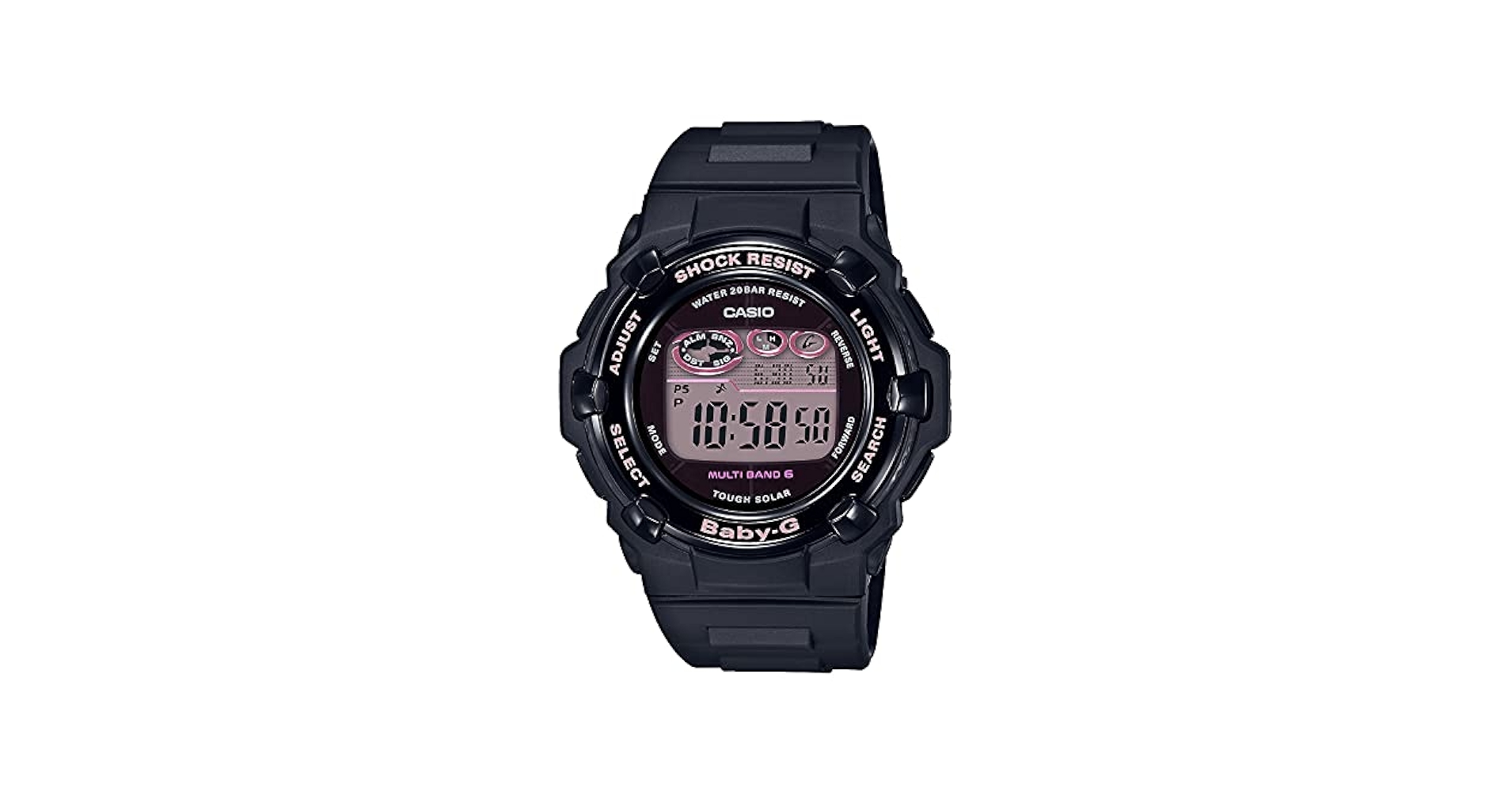 BABY-G ベビージー 電波ソーラー腕時計 BGR-3000UCB-1JF BABY-G ベビージー 電波ソーラー レディース 腕時計 デジタル