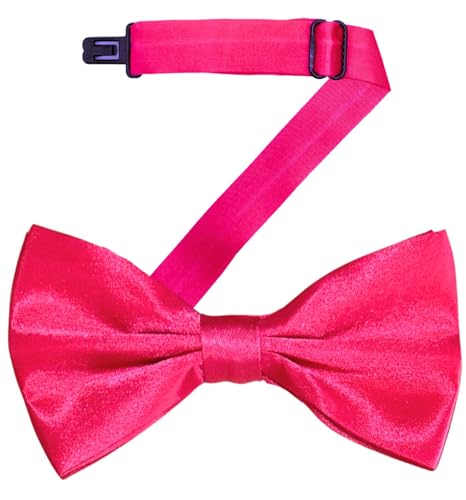 Image of MDSTYLE Bow Ties for Men Pre-Tied Adjustable - Classic Men's Bow Tie - Tuxedo Wedding Formal Bowtie Solid Color Bowties