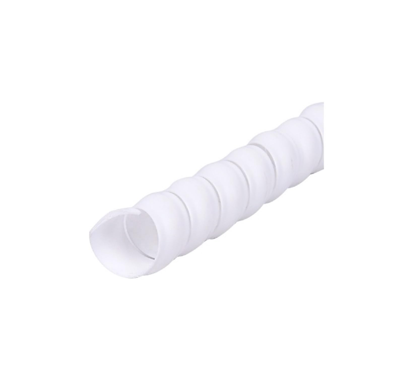 Protecteur de câble flexible en spirale blanc 5m de diamètre 50mm