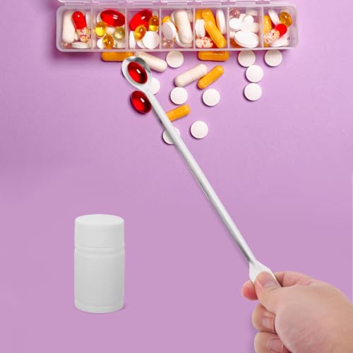 SOLUSTRE 12 leere Pillenflaschen, Deckel, wiederverwendbare Behälter für Medikamente und kompakte Kunststoffflaschen, für Reisen und Aufbewahrung von Medikamenten