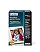 Epson Premium Semigloss Photo Paper, 7 Mil, 4 X 6, Semi-Gloss White, 40/Pack