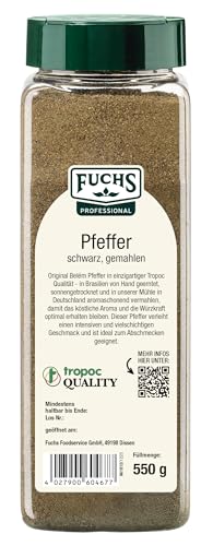 Fuchs Pfeffer schwarz gemahlen (1 x 550 g)