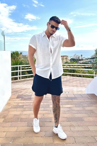 Short de course 2 en 1 homme séchage rapide avec poche de sport
