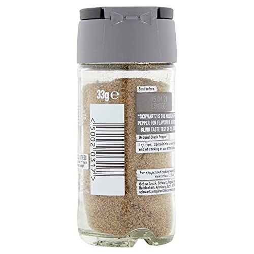 Schwartz Ground Black Pepper (33g) - Pack of 6 image 4