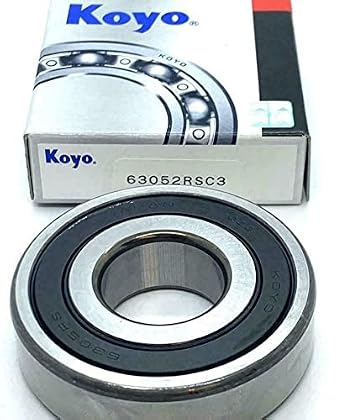 KOYO 6305 2RS C3 Deep Groove Ball Bearings 25x62x17mm !!!