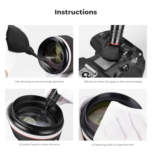 K&F CONCEPT 4 in 1 Camera Lens Cleaning Kit for Photography Beginner photo 7