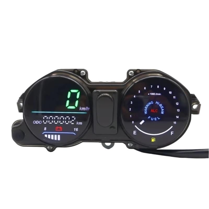 Tachymètre Moto Écran Digital Étanche Compteur Kilométrique 150 ESD