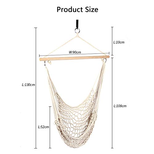 Sedia dondolo per esterni Amaca in rete di cotone