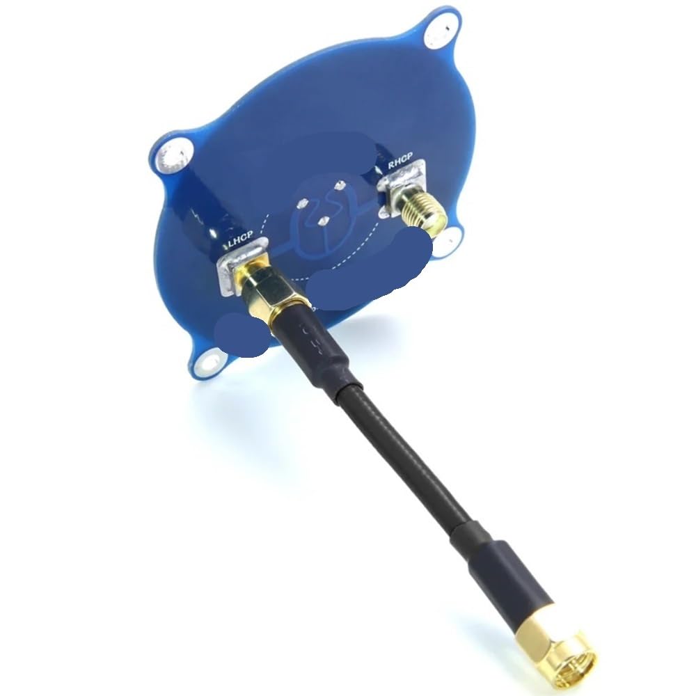Antenne FPV pour lunettes RC avec patch triple alimentation gain 9.4dBi - 2