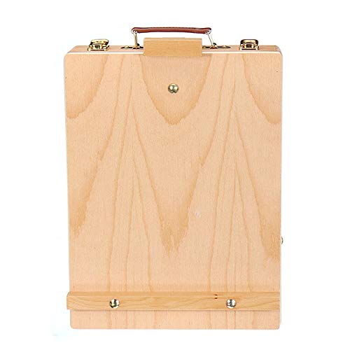 Chevalet D'Artiste En Bois Verni En Bois De Hêtre, Chevalet De Table