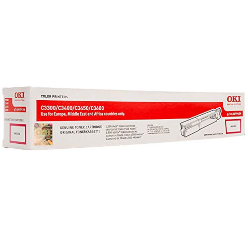 Toner magenta C3400 Oki 43459434 pour imprimante laser couleur