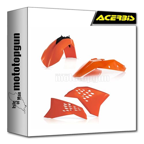 Cache carenage orange Acerbis 0010294.010 pour KTM SX 150 mototopgun