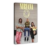 ZOLULA Nirvana, Rockmusik-Poster, Leinwandposter, 
