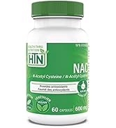 HTN - NAC (N-Acetly Cysteine) 600mg, 60 Capsules