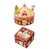 クリスマスケーキ ～ 「 ポムポムプリン」 聖夜のカスタードクリームケーキ プリン風味
