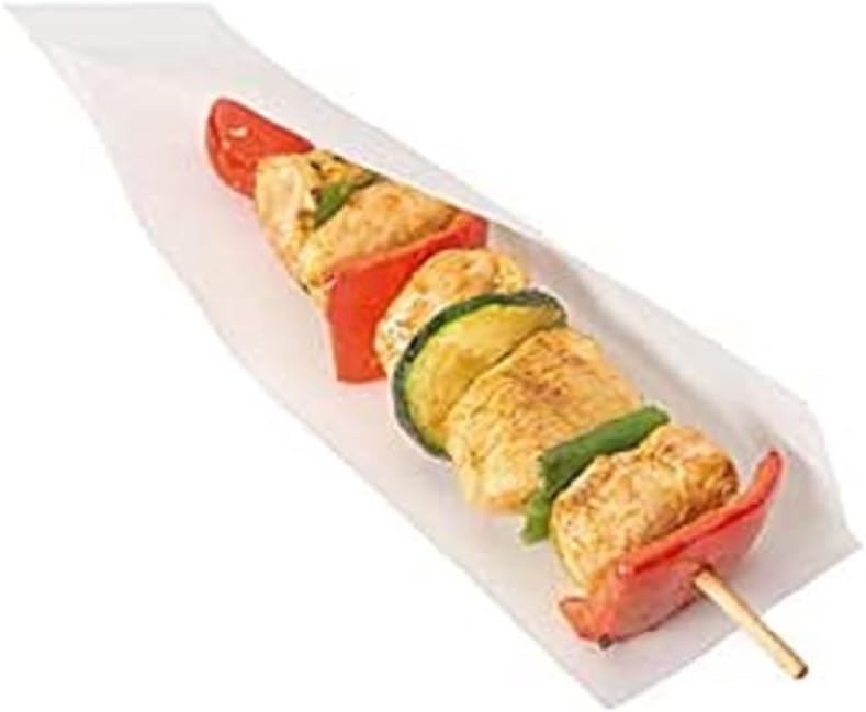 Open Pack Bag for Morsels, Hot Dogs 35 Gsm in Box x, Paper, White, 15 x 13/10 cm