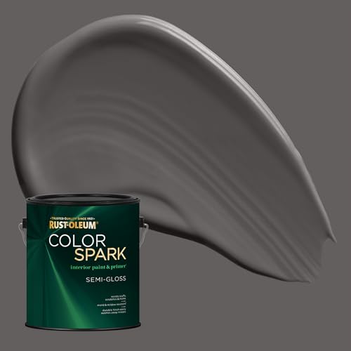 Image of Rust-Oleum Color Spark Interior Paint and Primer in One, Semi-Gloss, Vortex, 1 Gallon