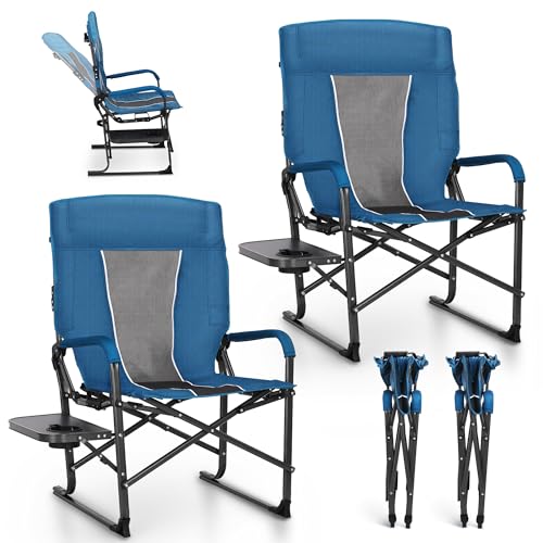 LET'S CAMP Oversized Reclining Director Chair 43.7