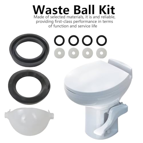 Image of 42072 Waste Ball Kit for Style II /Style Lite /Style Plus,The Replacement for Thetford 34117 42050, White