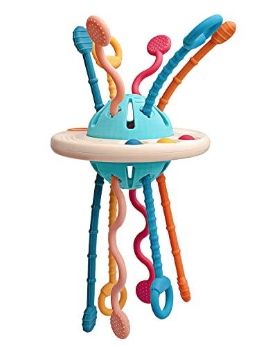 Vanmor Jouets sensoriels Montessori en silicone pour bébé 6 mois et + Cover