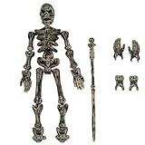 Lawnrden The Skeleton Key|Figura de acci&oacute;n de Esqueleto, Juguete m&oacute;vil de articulaciones m&uacute;ltiples con Armas, Figura de acci&oacute;n de pl&aacute;stico para...