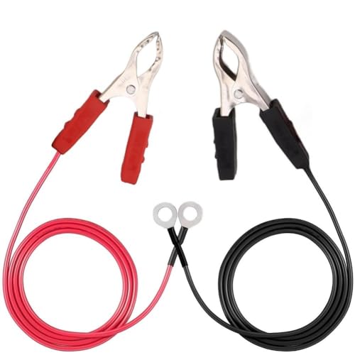 EpheyFIF Alambre solar para valla con clips de 91 cm para uso con valla eléctrica para cargadores