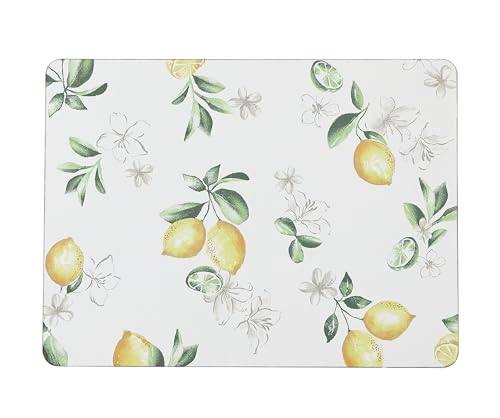 Sets de table faciles à nettoyer Laura Ashley rectangulaires - 6