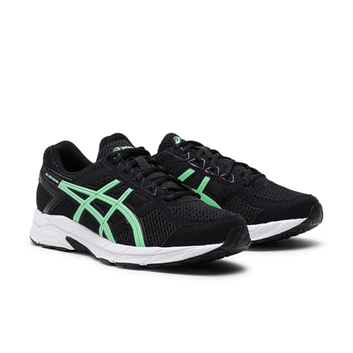 Image of ASICS Men Gel-Contend 4B+ Black /Vital Green Running Shoes