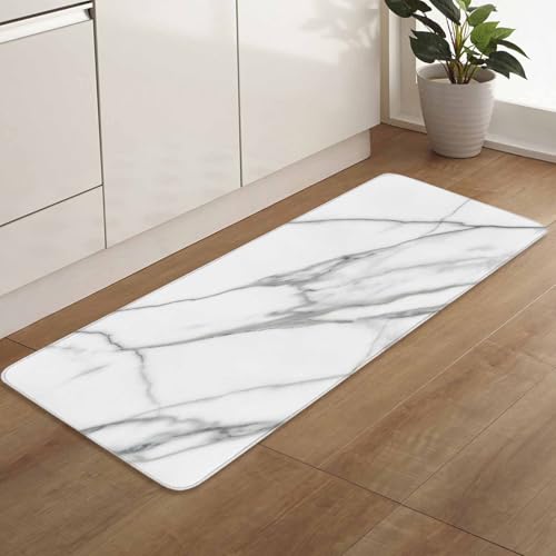 Litter Star Hallway Runner Rug Modern Marble Texture Art Kitchen