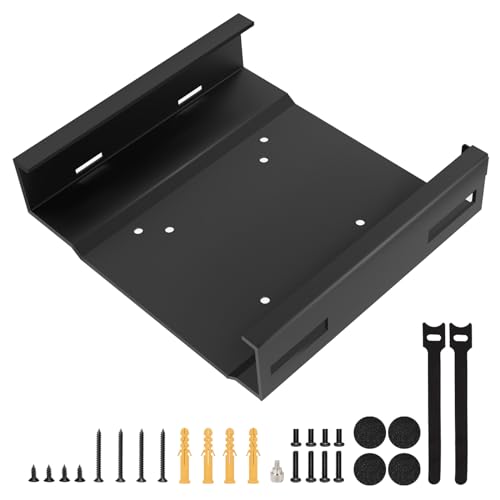 Mini PC Vesa Mount for Dell Micro Mount for Dell OptiPlex Micro Form Factor Case for MFF 7010 7080 5070 3000 7060 7090 3060 3040 3046 3050 3090 7080XE and More VESA and Under Desk