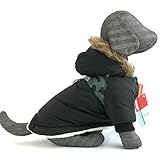 VIVACRAFT Hundemantel Hundejacke Winter Haustier Hund Kleidung Warme Für Kleine Hunde Haustiere...
