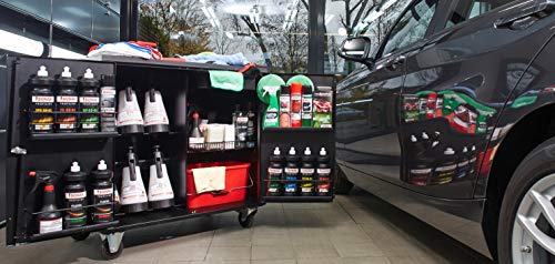 SONAX PFA-Wagen schwarz (leer) (1 Stück) hochwertiger, stabiler Werkzeugwagen | Art-Nr. 05005000