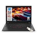 Lenovo ThinkPad, Pc Portatile Intel i5-8265u 4 Core 1.6Ghz, Ram 16Gb SSD 512Gb, Display 14.1" HD, Win 11, Notebook Pronto all'uso con Libre Office, Omaggio Chiavetta USB FingerPrint (Ricondizionato)