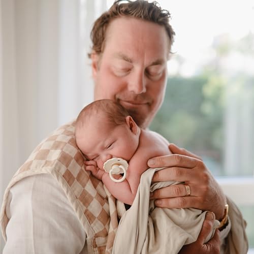 FRIGG SilkySoft Silicone Baby Pacifier 6-Pack Cinnamon Charm | Made in Denmark | BPA-Free (6-18 Months) - Image 5