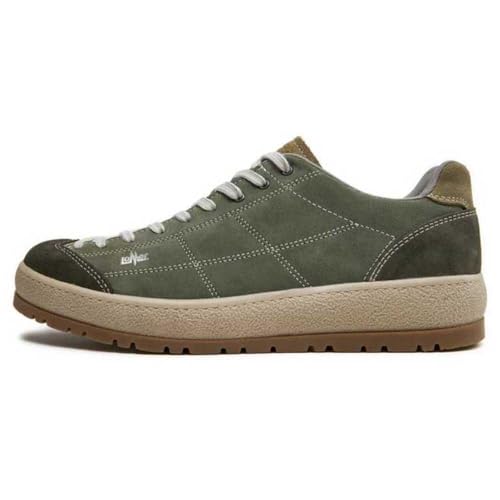 Lomer Bio Naturale Flat Uomo Scarpa Bassa Comoda E Leggera Da Camminata E Lifestyle (Catfish/Olive, Sistema Taglie Calzature Eu, Adulto, Uomo, Numero, Media, 43) - 3