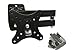 101AV Full Motion LCD LED Plasma TV monitor Wall Mount Bracket 10" 12" 16" 19" 20" 21" 23" 24" Tilt Swivel Hold up to 33lb (15Kg) VESA 100mm x 100mm