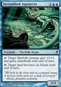 Magic The Gathering - Streambed Aquitects - Lorwyn