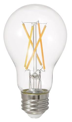LED8A19DIMCL92713YTLRP4 16/CS 4/SKU Victorian Style Antique Filament LED Light Bulb4 - SYLVANIA 40687