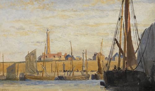 Tableau un port de William Lionel Wyllie - Toile art mural moderne 60x90cm
