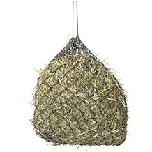 Niblet Slow Feed Hay Net Stall, Maroon/Pink