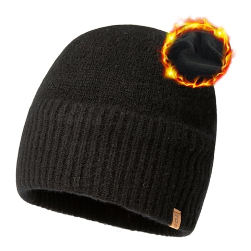 Image of TOP-EX PolarWool Merino Wool Beanie with Soft Polartec Fleece Lining | Soft merino wool with Polartec fleece lining delivers lasting warmth, comfort and a roomy fit for everyday winter wear
