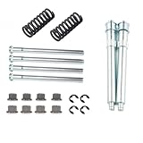 ZYNCUE Door Hinge Roller Pin Bushing Repair Kit for Chevrolet C1500 C2500 C3500 K1500 K2500 K3500, Compatible with 1988-1999 Chevy Trucks SUVs and GMC Suburban Tahoe, 4Pcs Steel Pins 8Pcs Bushings