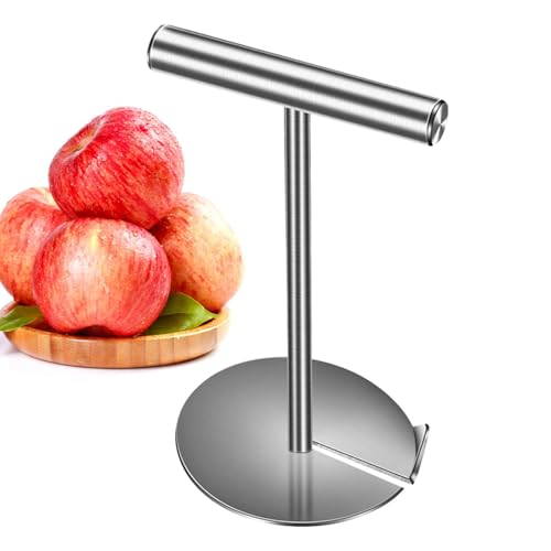 Birtern Herramienta de extracción de núcleo para frutas, herramienta de descorazonador de acero inoxidable para quitar hoyos, herramienta portátil de frutas y verduras para el hogar, camping, picnic
