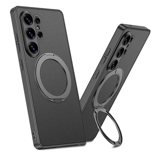 Coque Samsung S26 Ultra magnétique dotée d'un anneau ajustable anti-rayures