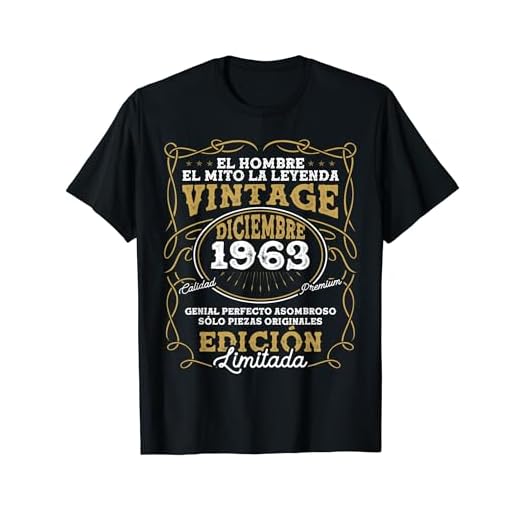 Diciembre 1963 Vintage - 60 Años Regalo Cumpleaños Hombre Camiseta