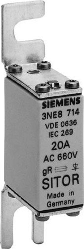 Fusible Siemens Sitor t-00 évite les pannes sur vos circuits électriques 100 A 690 V
