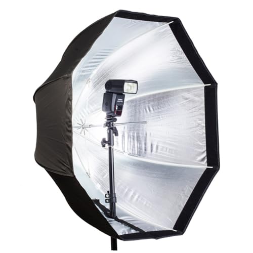 Image of Veemoon Octagonal Umbrella Softbox Photography Lighting Modifier for Studio Flash Video Softbox with Diffuser, Compatible with Camera Photo Equipment, Portable Lighting Control Accessory